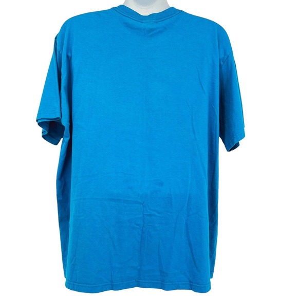 The North Face Men Blue Never Stop Exploring Graphic Short Sleeve T Shirt XXL - Picture 3 of 11
